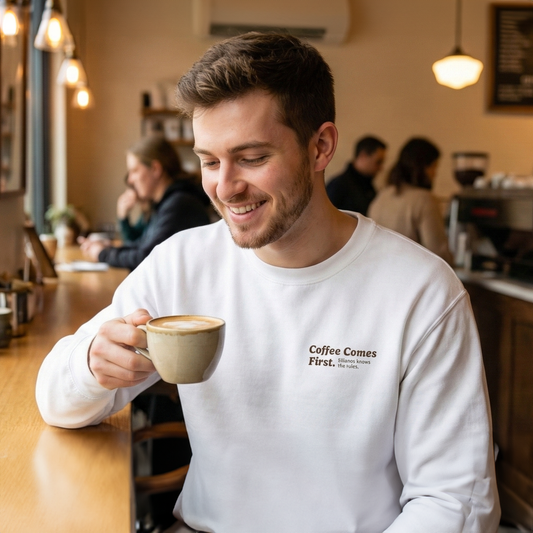 Coffee Comes First Crewneck