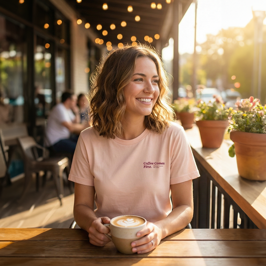 Coffee Comes First T-Shirt