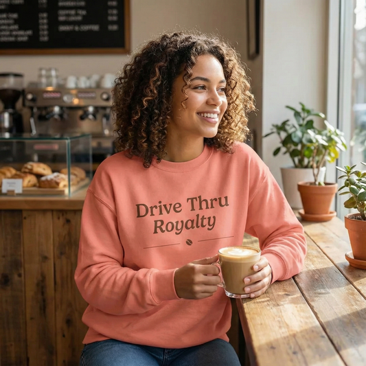 Drive Thru Royalty Crewneck