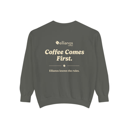 Coffee Comes First Crewneck