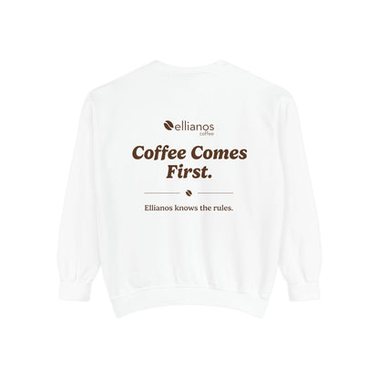 Coffee Comes First Crewneck