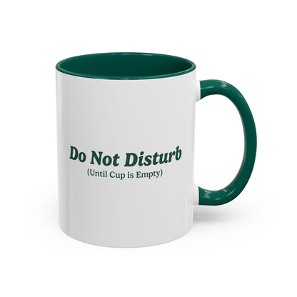Do Not Disturb Mug - Green