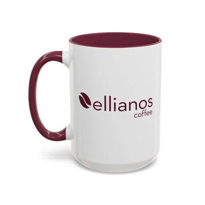 Coffee Comes First Mug - Burgundy