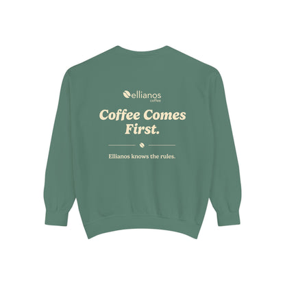 Coffee Comes First Crewneck