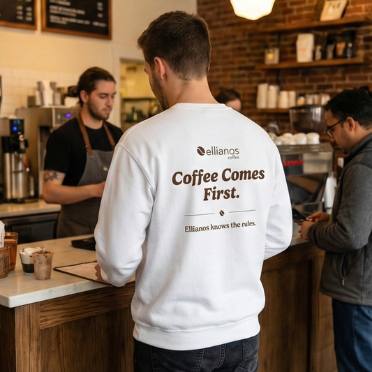 Coffee Comes First Crewneck