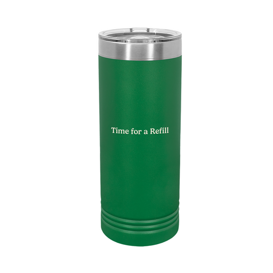 Time for a Refill Tumbler