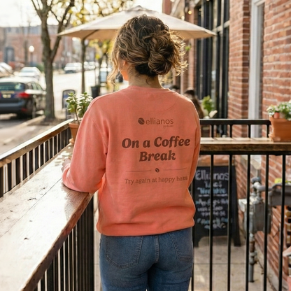 On a Coffee Break Crewneck