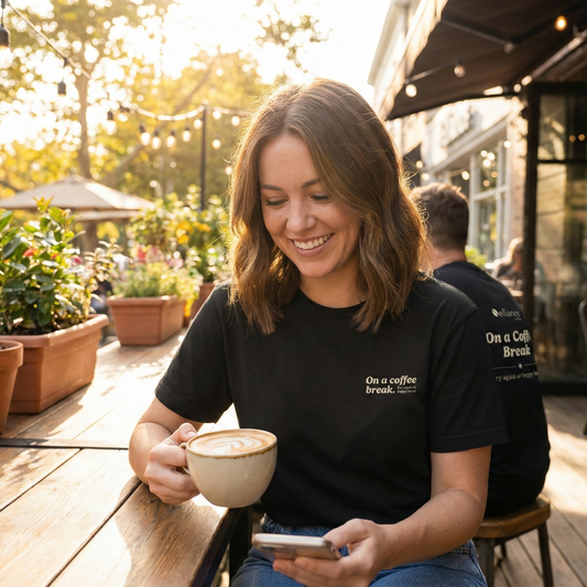 On a Coffee Break T-Shirt